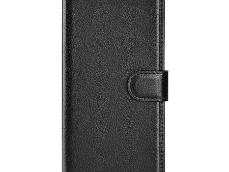 EIDERWOOD Asus Zenfone 11 Ultra Litchi Læder Flip Cover m. Pung - Sort Online