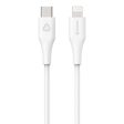 eSTUFF INFINITE MFI USB-C til Lightning Kabel 1 m - 12W - 100% Genbrugsplastik - Hvid Supply