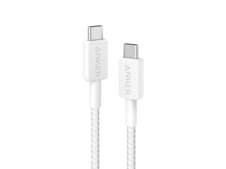 Anker 322 USB-C til USB-C Kabel - 0.9m - Hvid Online Hot Sale