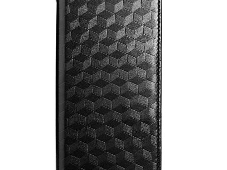 Alcatel 1S (2021)   3L (2021) Læder Flip Cover m. Pung - Rhombus - Sort on Sale