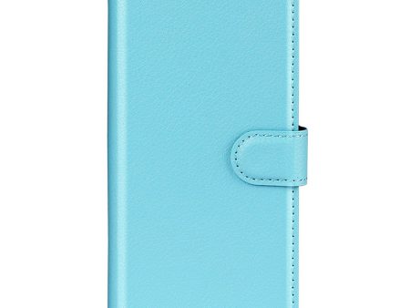 EIDERWOOD Asus Zenfone 11 Ultra Litchi Læder Flip Cover m. Pung - Blå Discount