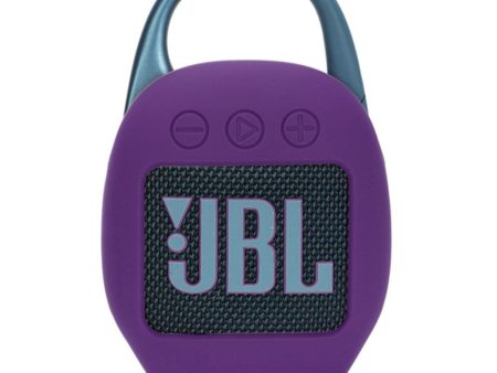 JBL Clip 5 Silikone Cover - Lilla Fashion