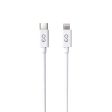 Epico Vægoplader PD 20W m. USB-C til Lightning Kabel - Hvid Fashion