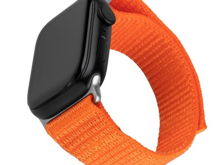 Apple Watch Ultra 1 2 (49mm) Fixed Nylon Rem - Orange Online Sale