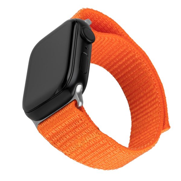 Apple Watch Ultra 1 2 (49mm) Fixed Nylon Rem - Orange Online Sale