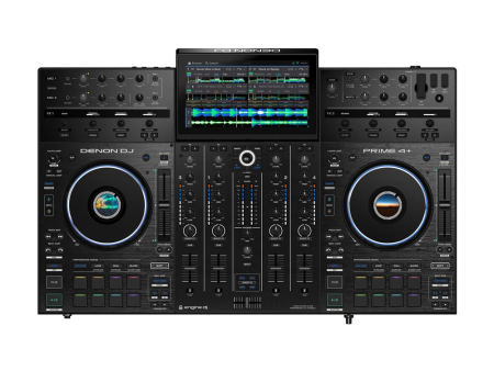 Denon DJ Prime 4+ Standalone 4-Deck DJ Controller on Sale