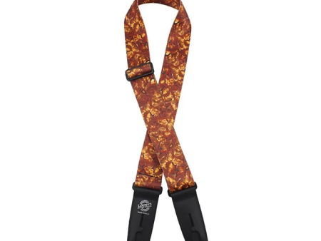 Lock-It Straps 2  Plush Poly Strap - Gold Swirl Online Sale