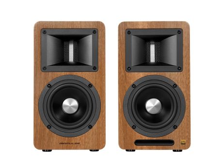 Airpulse A80 Active Speakers in Walnut Online Hot Sale