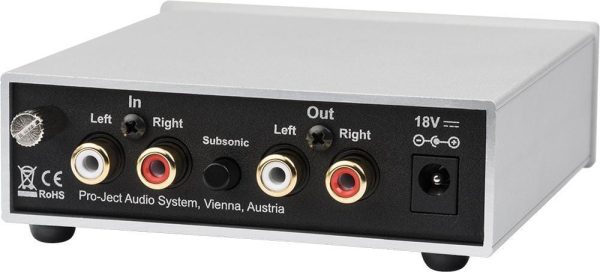 ProJect Phono Box S2 Phono Pre-amplifier Silver Discount