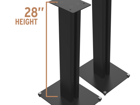 Klipsch KS28 Bookshelf Speaker Stands (pair) For Discount