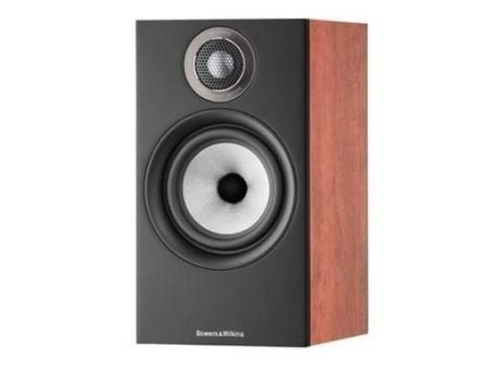 B&W 606 S3 Bookshelf Speakers - Red Cherry Online Sale