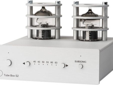 ProJect Tube Box S2 Phono Pre-amplifier Silver For Cheap