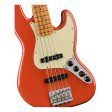 Fender Player Plus Active Jazz Bass V - Fiesta Red For Cheap