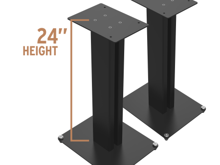 Klipsch KS24 Bookshelf Speaker Stands (pair) Supply