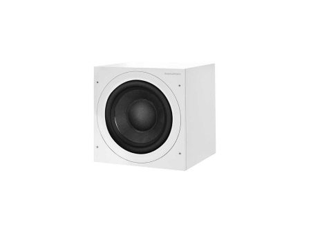 B&W ASW610XP 10-Inch 500W Subwoofer in Matte White For Sale