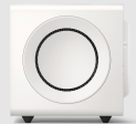 KEF KC92 Dual 9  Subwoofer in White Online Sale