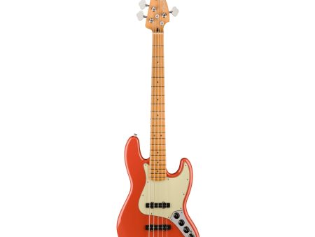 Fender Player Plus Active Jazz Bass V - Fiesta Red For Cheap