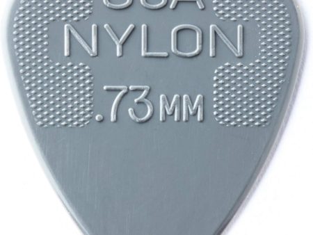 Dunlop 44P73 .73mm Nylon Standard Guitar Pick Fashion