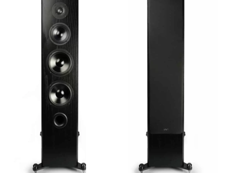 KLH Kendall 2F Floorstanding Speakers in Black Oak (Pair) Hot on Sale