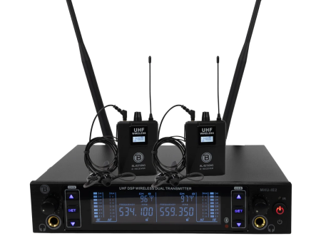 Blastking MHU-LE2 Dual Uhf Wireless In-Ear Monitor System Fashion