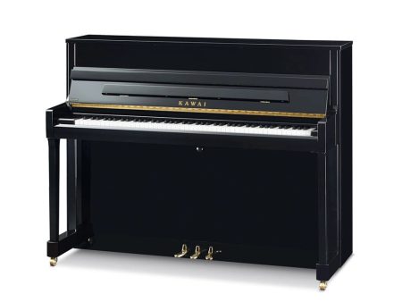 Kawai K200 Upright Piano Polished Ebony on Sale