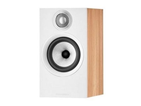 B&W 606 S3 Bookshelf Speakers - Oak Online Sale