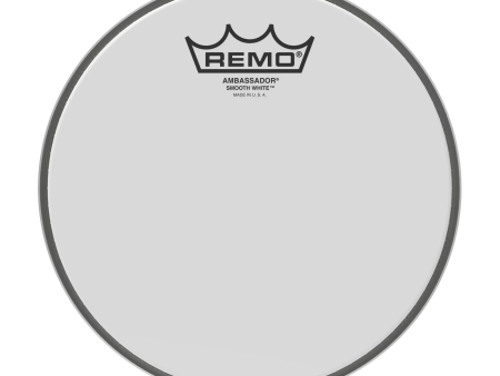 Remo 8  Ambassador Smooth White Drum Head Online Hot Sale