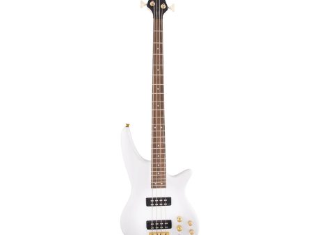 Jackson Spectra JS3 Electric Bass Guitar - Snow White Goal on Sale