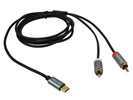 Blastking C2RTC-6 USB-C To Dual RCA Male Audio Cable   6ft (1.82m) Cheap