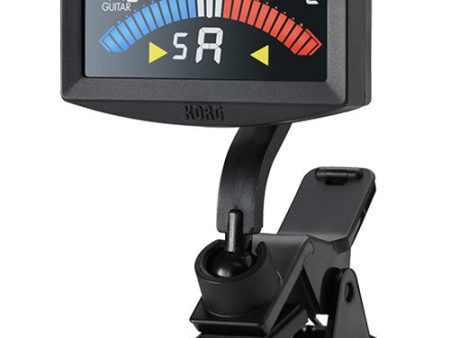 Korg Pitchcrow-G Clip-On Tuner - Black Online Hot Sale