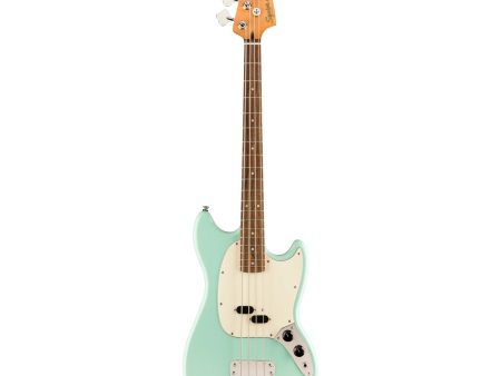 Squier Classic Vibe  60s Mustang 4-String Electric Bass Guitar  - Surf Green Online now