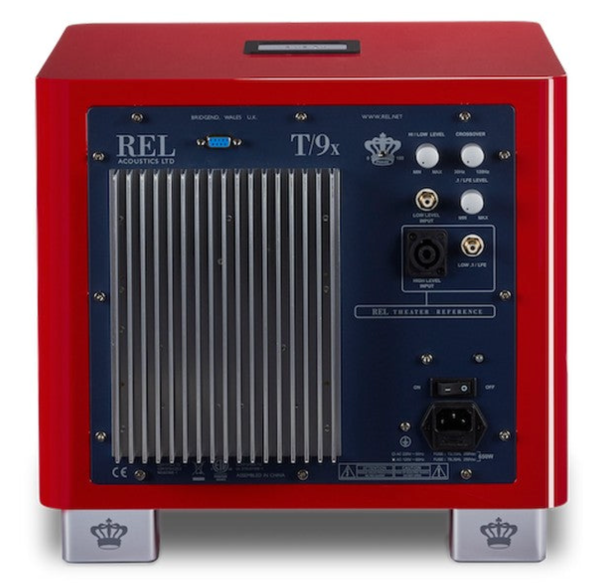 REL T 9x Subwoofer Limited Edition Italian Racing Red Online now