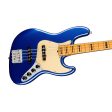 Fender American Ultra Jazz Bass - Cobra Blue with Maple Fingerboard Hot on Sale