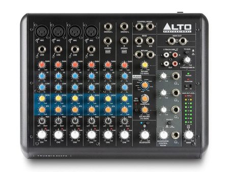 Alto Professional TrueMix 800FX 8-channel Analog Mixer with Multi-FX Supply