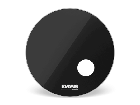 Evans 20  EQ3 Resonant Black Drum Head Hot on Sale