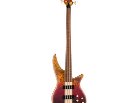 Jackson Pro Series Spectra Bass Guitar - Amber Flame For Discount