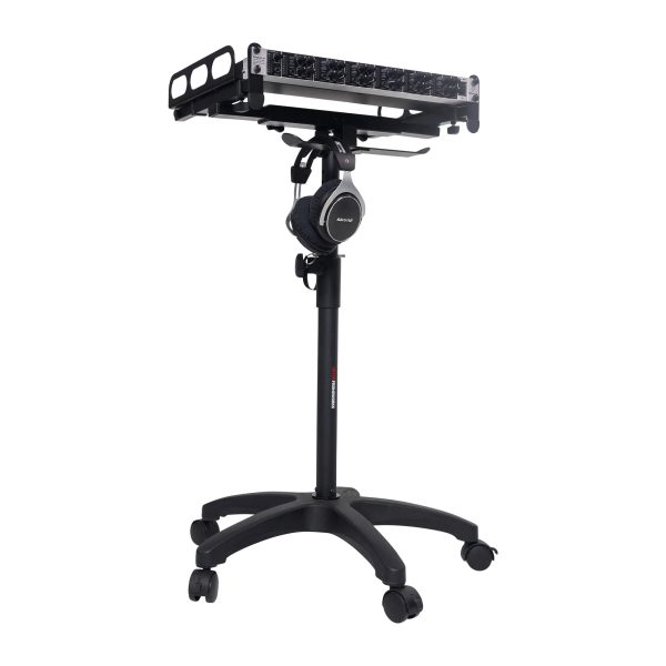 Gator Frameworks Height and Angled Adjustable Wheeled Mixer Stand Online Sale