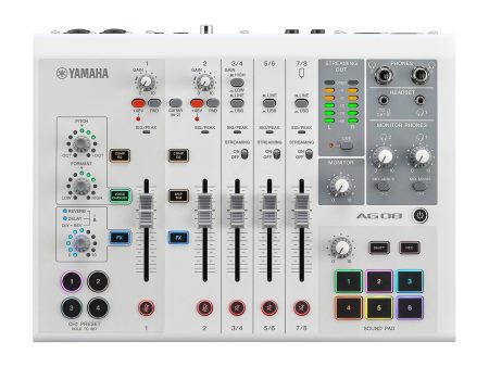 Yamaha AG08 8-channel Mixer USB Interface for Mac PC Online Hot Sale