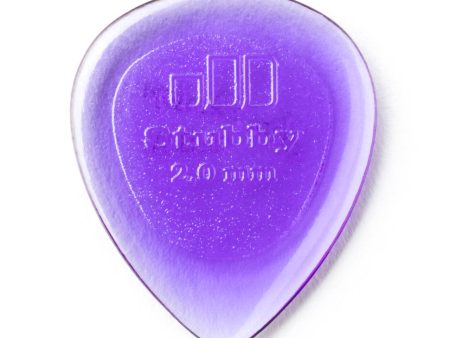 Dunlop 474r200 Stubby Jazz Guitar Picks 2.0mm Fashion