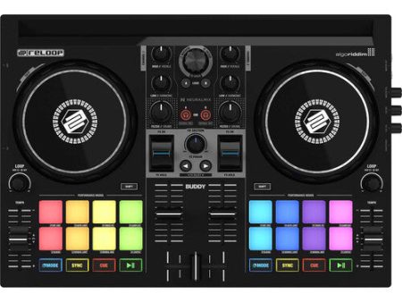 Reloop Buddy Compact 2-Deck DJAY Controller Supply