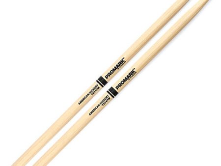 Promark TX747W Hickory 747  Rock  Wood-Tip Drumsticks Discount