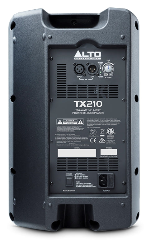 Alto TX210 10  LF Driver 2-Way 300W Powered Loudspeaker Cheap