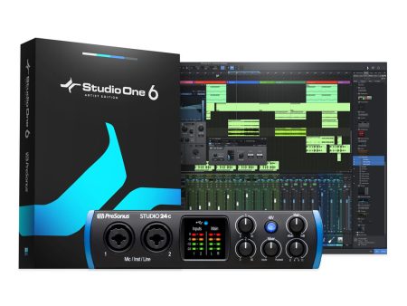 Presonus Studio 24c Usb-C Audio Interface Online now