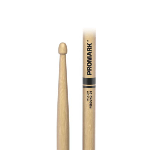 Promark Rebound 2B Hickory Acorn Tip Drumsticks Supply