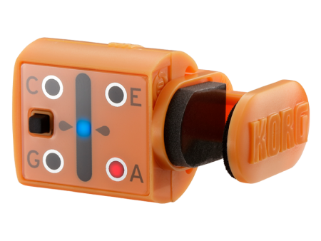 Korg Minipitch Clip-On Ukulele Tuner - Orange Online now