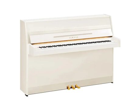 Yamaha JU109 Acoustic Upright Piano Polished White For Discount