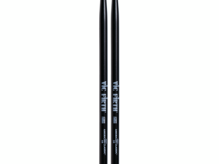 Vic Firth American Classic 5B Black Drumsticks Hot on Sale