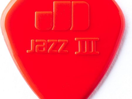 Dunlop Nylon Jazz III Guitar Pick 1.38 Online